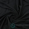 Single Jersey Schlauchware Schwarz